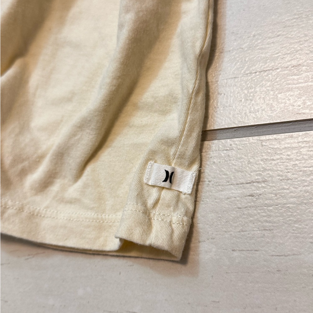 Hurley Cream T-Shirt - Picture 4 of 5